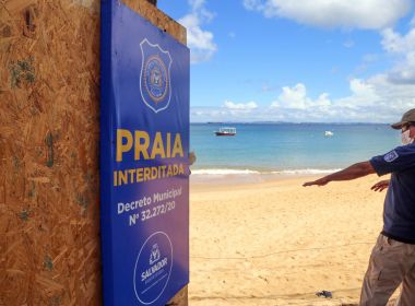 Acesso a praias de Salvador será proibido a partir de quarta-feira, anuncia prefeito
