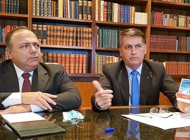 Ministério da Saúde descarta pedido por restrição única porque Bolsonaro não deixa