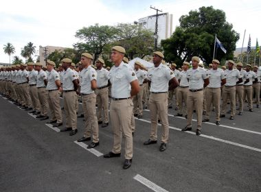 Bahia anuncia convocação de mil candidatos aprovados em concurso da Polícia Militar