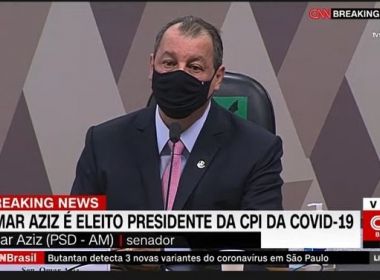 Omar Aziz é eleito presidente da CPI da Pandemia
