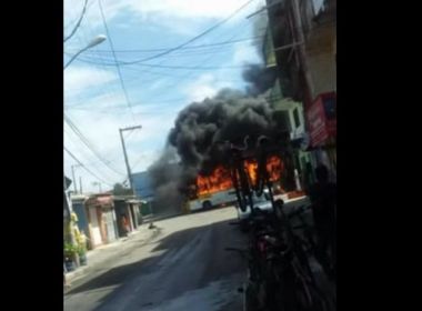 Polícia prende suspeito de incendiar coletivo no Subúrbio Ferroviário