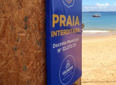 Salvador prorroga medidas e praias ficarão fechadas no feriado de 2 de Julho