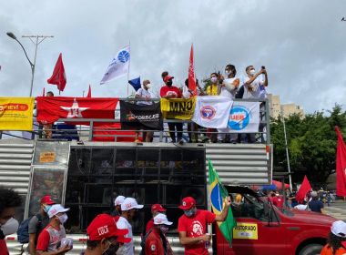 Manifestantes já se concentram no Campo Grande para ato contra Bolsonaro