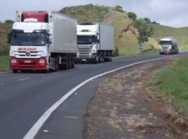 Entidade critica regras sobre transporte de carga em rodovias da Bahia; Seinfra justifica