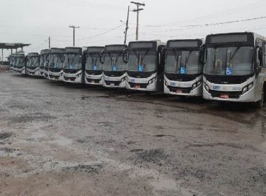 Feira de Santana começa semana sem ônibus; rodoviários pedem reajuste salarial
