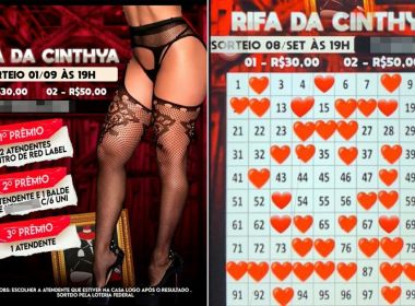 Garotas rifadas online recebiam comissão para atrair novas mulheres para esquema