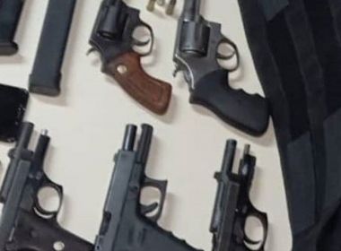 Em 2021, empresas de segurança baianas tiveram mais de três armas 'perdidas' por mês 