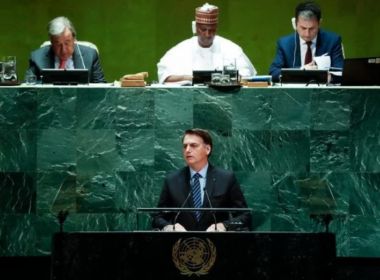 Bolsonaro abre Assembleia da ONU com defesa de marco temporal e ação ambiental do Brasil