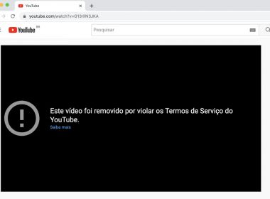 YouTube remove nova live de Bolsonaro replicada no canal de Carlos