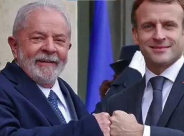 Em giro pela Europa, Lula é recebido por Macron na França