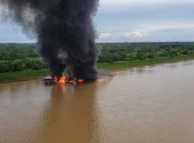 PF e Forças Armadas fazem operação contra garimpo ilegal na Amazônia