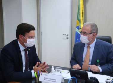 Acompanhado de João Roma, Queiroga visita Salvador para assinar contrato com a Pfizer