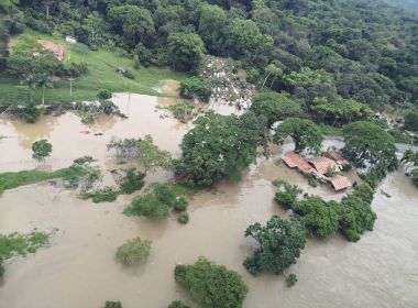 Bahia tem 16 mil desabrigados pela chuva; 72 municípios estão em situação de emergência
