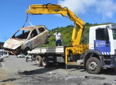 Operação removeu 845 sucatas de veículos das ruas de Salvador em 2021