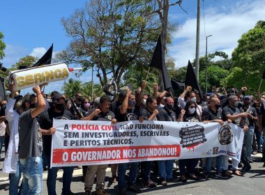 Policiais Civis da Bahia aprovam paralisação semanal e estado de greve 