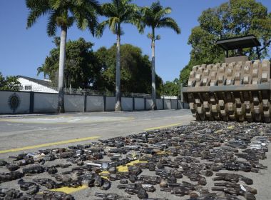 Bahia e Sergipe lideram em destruição de armas pelo Exército em 2020; país tem queda em 2021