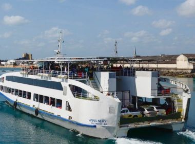 Sistema ferry-boat Salvador-Itaparica volta a funcionar com saídas de hora em hora
