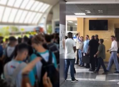 VÍDEO: Em visita à sede do Senai Cimatec na BA Bolsonaro é vaiado por alunos 
