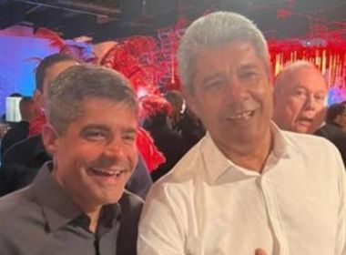 Roma critica foto de ACM Neto com Jerônimo em evento: 'Está na hora de virar essa página'