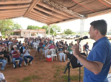 Pré-candidato bolsonarista ao governo do estado ataca PT em ato em Santo Antônio 