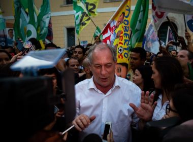 Ciro Gomes cumpre agenda de três dias na Bahia a partir desta sexta 