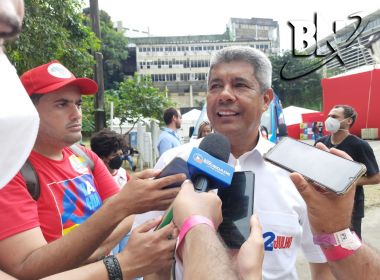 Confiante no apoio de Lula, Jerônimo cutuca ACM Neto: 'Vergonha de assumir o lado dele'