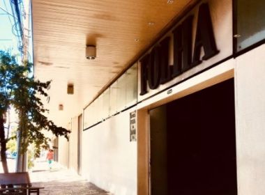 Janela do prédio da Folha de S.Paulo é atingida por projétil