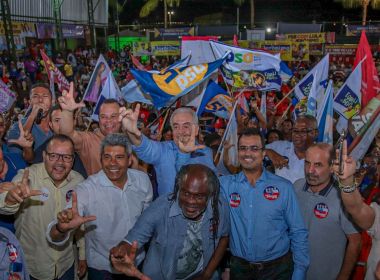 Em Simões Filho, Jerônimo Rodrigues diz que gestão Rui é focada em ‘cuidar de gente’