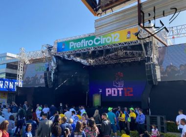 Sem vice, PDT oficializa candidatura de Ciro Gomes