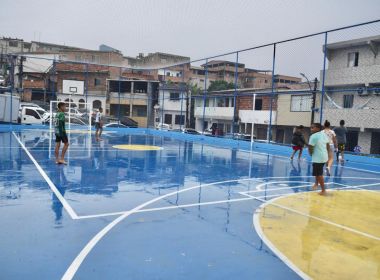 Cajazeiras XI ganha nova praça e quadra poliesportiva