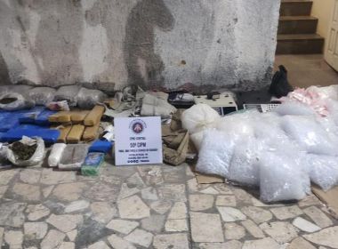 Polícia apreende mais de 36kg de drogas no bairro de São Rafael, em Salvador