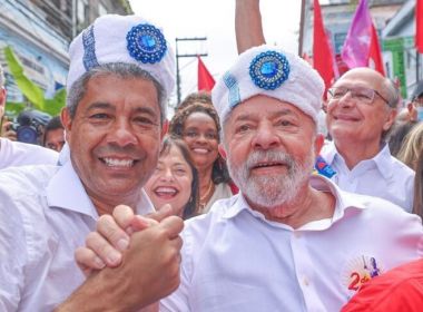 PT da Bahia não descarta vinda de Lula para impulsionar Jerônimo ainda no 1º turno