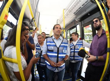 Bruno Reis anuncia gratuidade nos ônibus de Salvador no dia da eleição