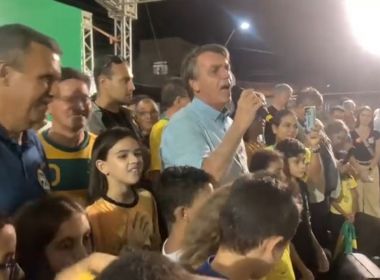 VÍDEO: Bolsonaro faz campanha em Barreiras e defende autoria do Pix 