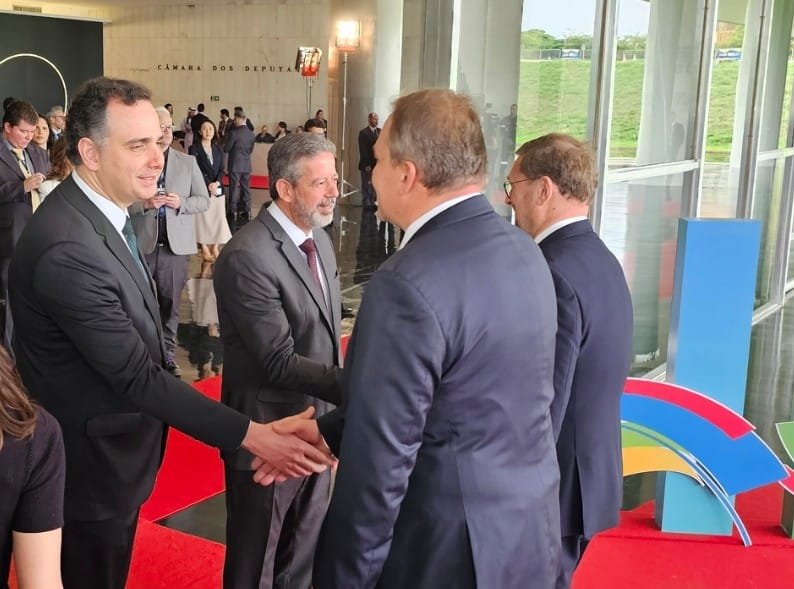 Pacheco e Lira inauguram discussões no encontro dos presidentes de parlamentos das grandes potências 3 WhatsApp%20Image%202024 11 07%20at%2012.58.53.