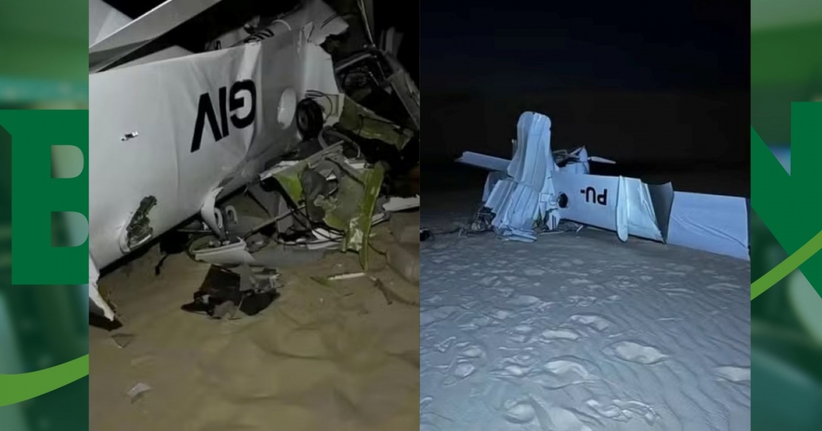 Duas pessoas morrem após avião cair no Maranhão; aeronave pertence a deputado estadual