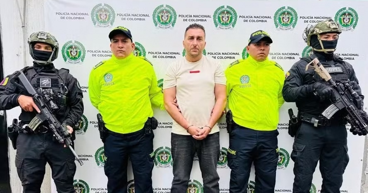 Colômbia prende mafioso italiano apontado como ‘comprador de alto volume’ de cocaína