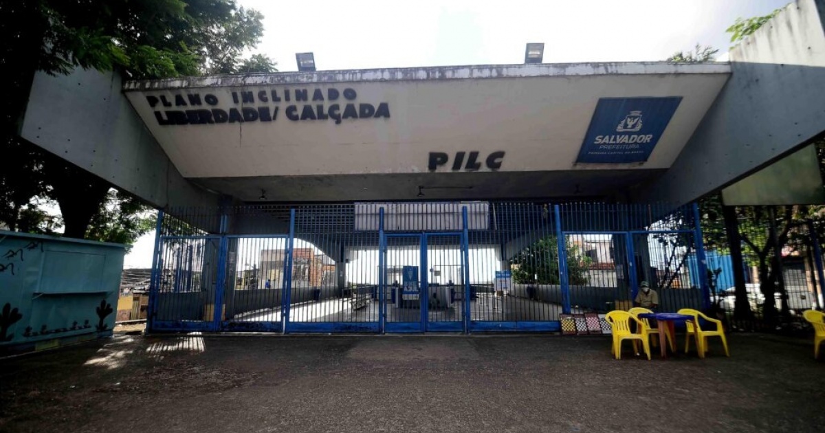 Plano Inclinado Liberdade-Calçada volta a operar nesta quarta-feira