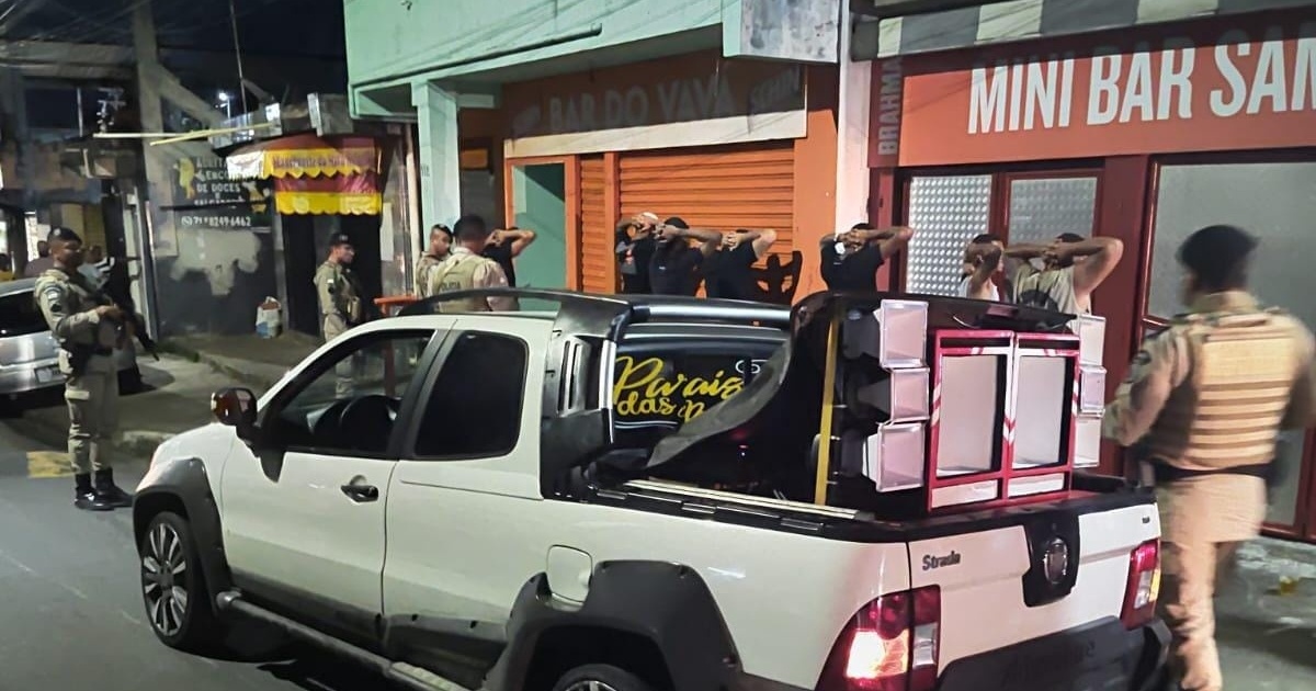 Polícia apreende “paredões” em Sete de Abril e São Rafael