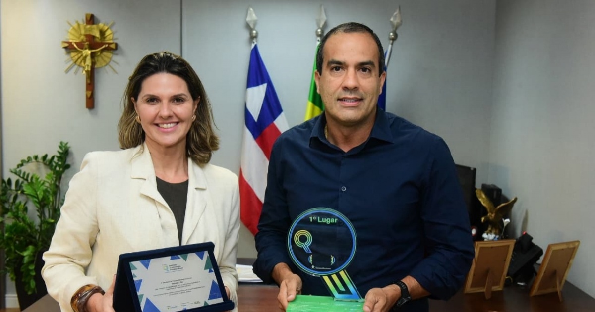 Salvador recebe prêmio do Ministério da Fazenda como capital com melhor gestão financeira do Brasil