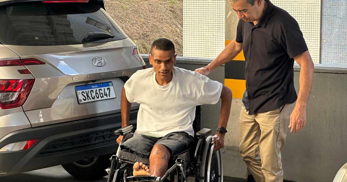 Corredor Émerson Pinheiro reaparece após acidente e anuncia nova fase como atleta; veja fotos