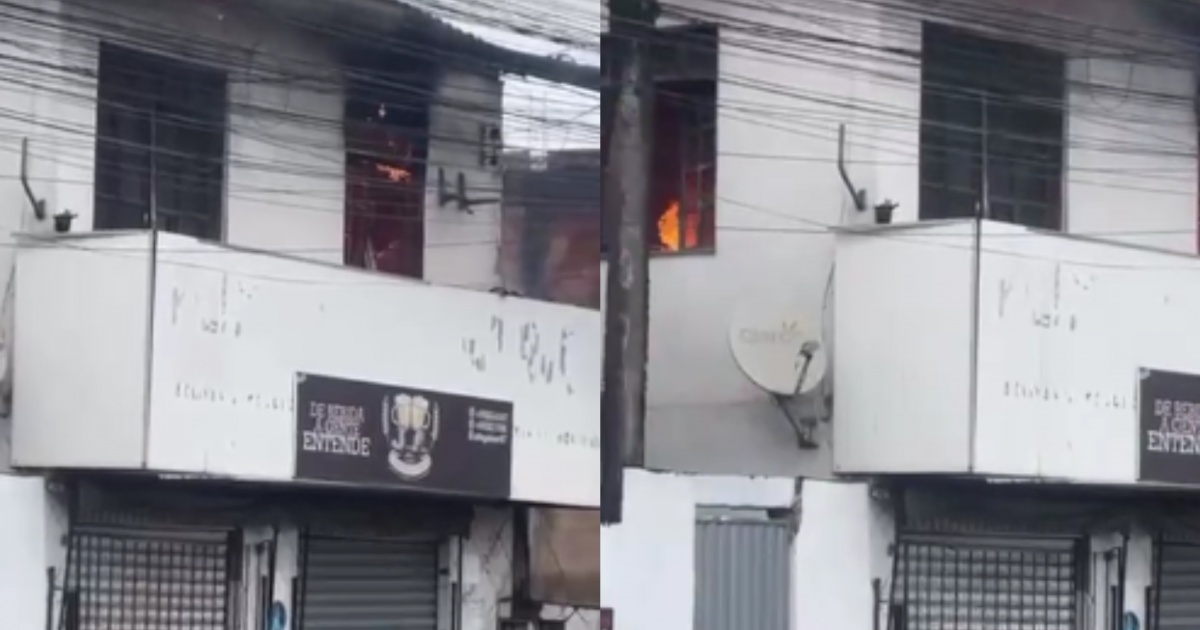 URGENTE: Incêndio Devasta Casa em Salvador! Veja o Desespero dos Moradores