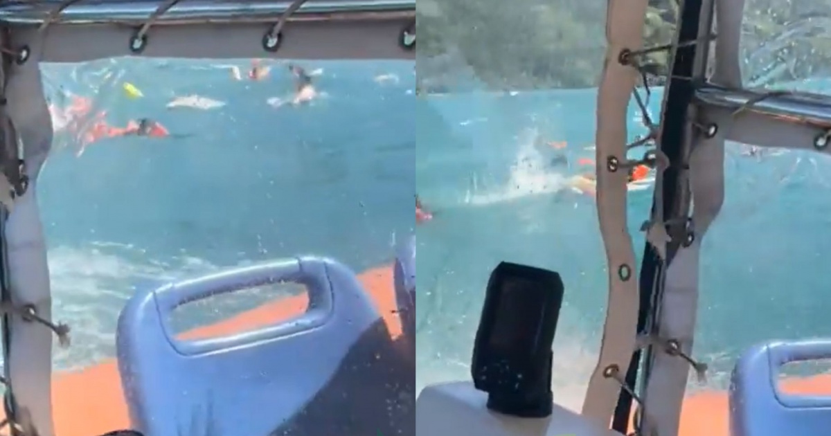 URGENTE: Barco com 21 a bordo SINK em Angra dos Reis - Vítima se Afoga!