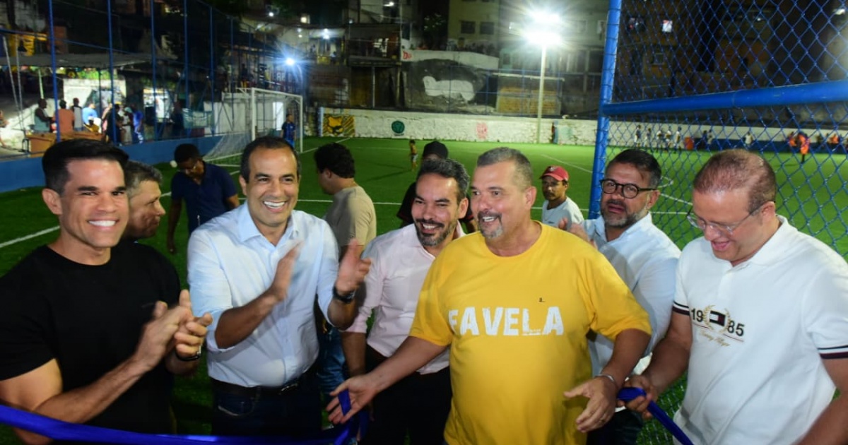 Prefeitura inaugura arena em São Caetano e amplia expansão de equipamentos esportivos em Salvador
