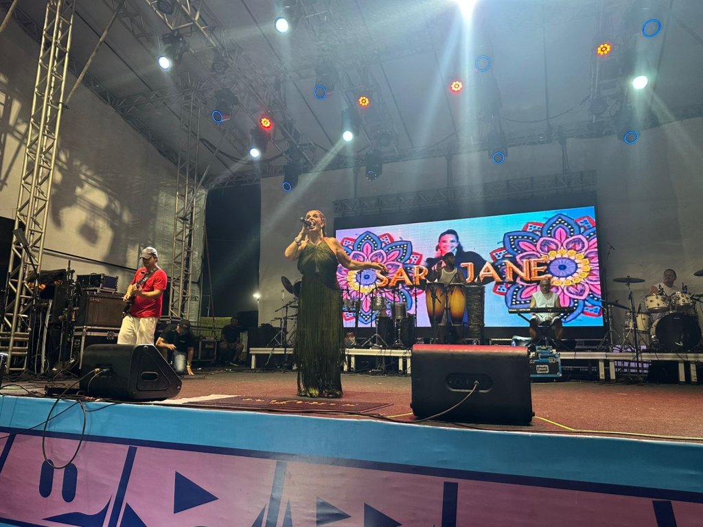 Sarajane no Palco Brisa