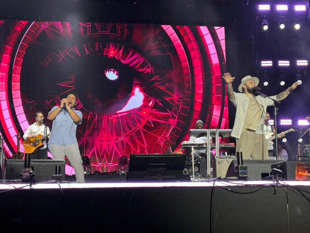 Jorge e Mateus em apresentação