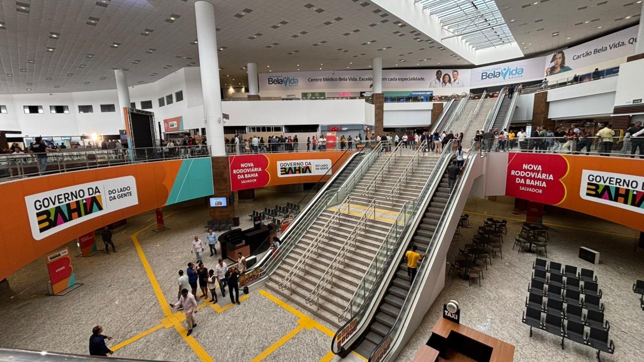 Nova Rodoviária de Salvador é inaugurada e inicia suas operações nesta terça