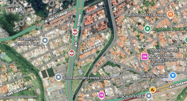 Acidente na Avenida Orlando Gomes