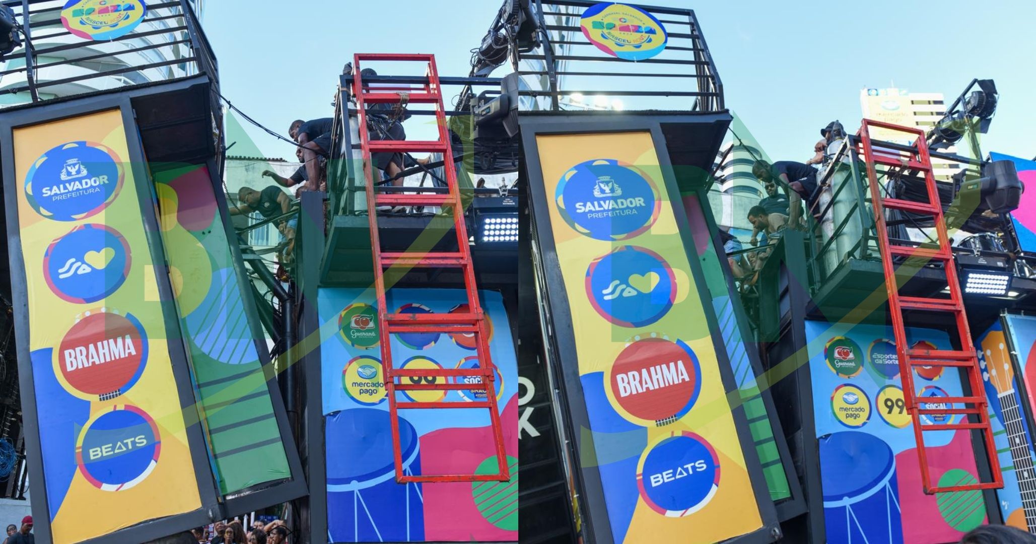 Trio de Pagod’art interrompe percurso no Furdunço 2026 após acidente