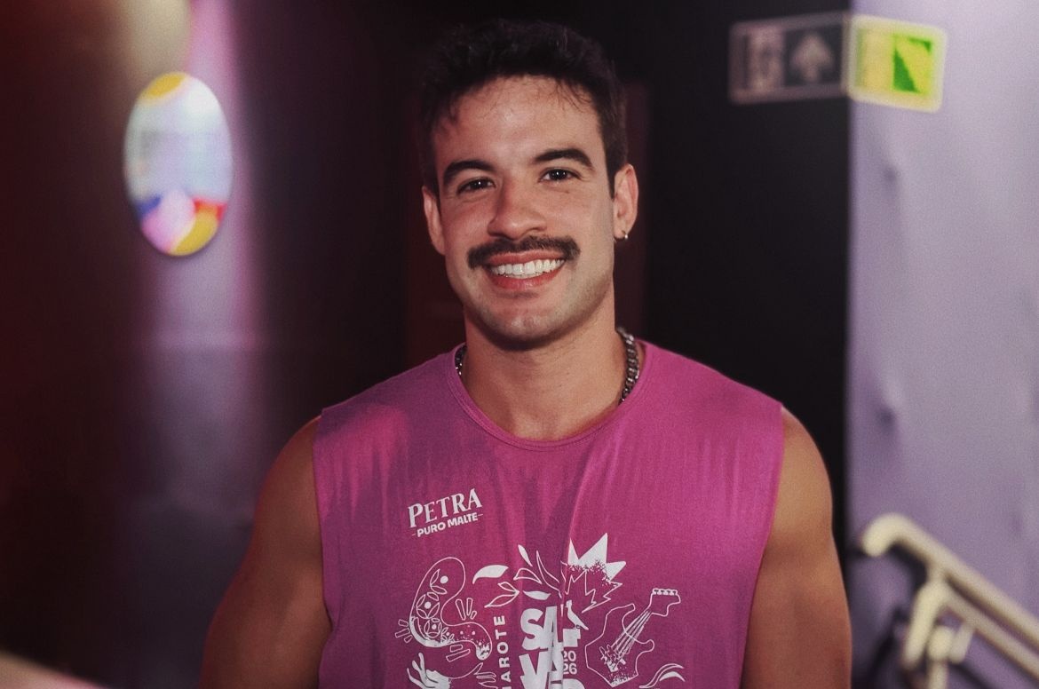 Diego Cruz, ex-namorado de Boca Rosa, curte quarta noite de Carnaval em Salvador